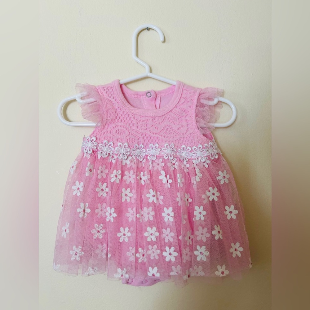 DDG Darlings Floral Tulle Dress